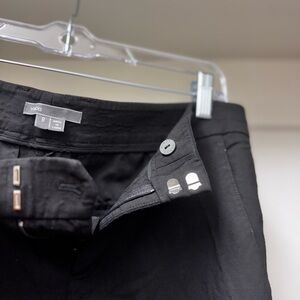 Vince Charcoal Wool-Blend Pants